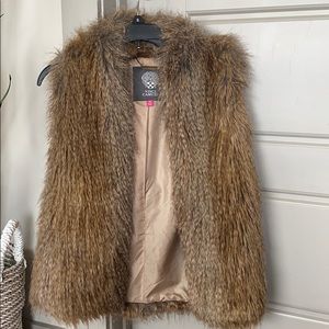 Vince Camuto Faux Fur Vest